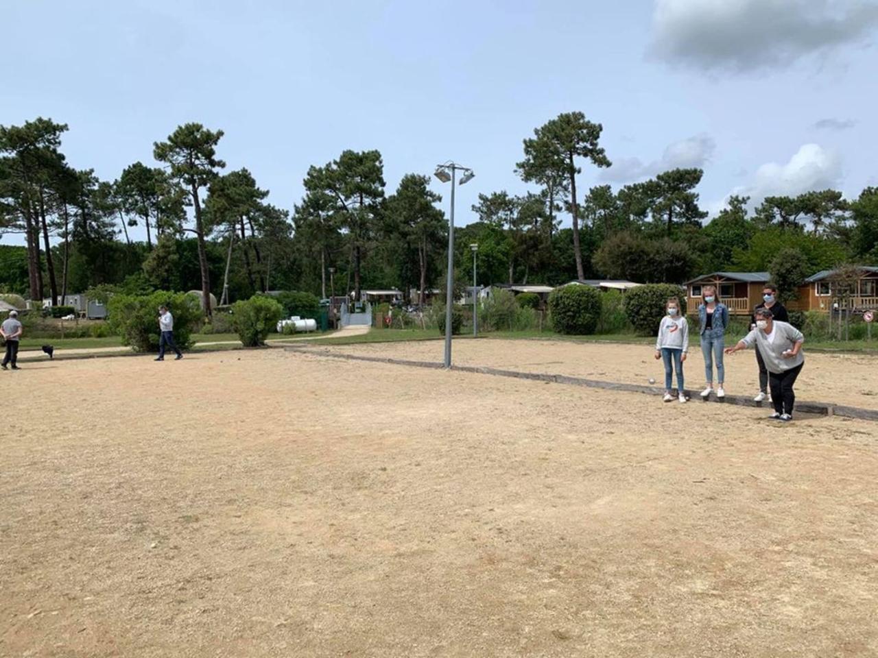 Mobil Home Tout Confort Camping Les Viviers Cap Ferret Lège-Cap-Ferret Eksteriør billede