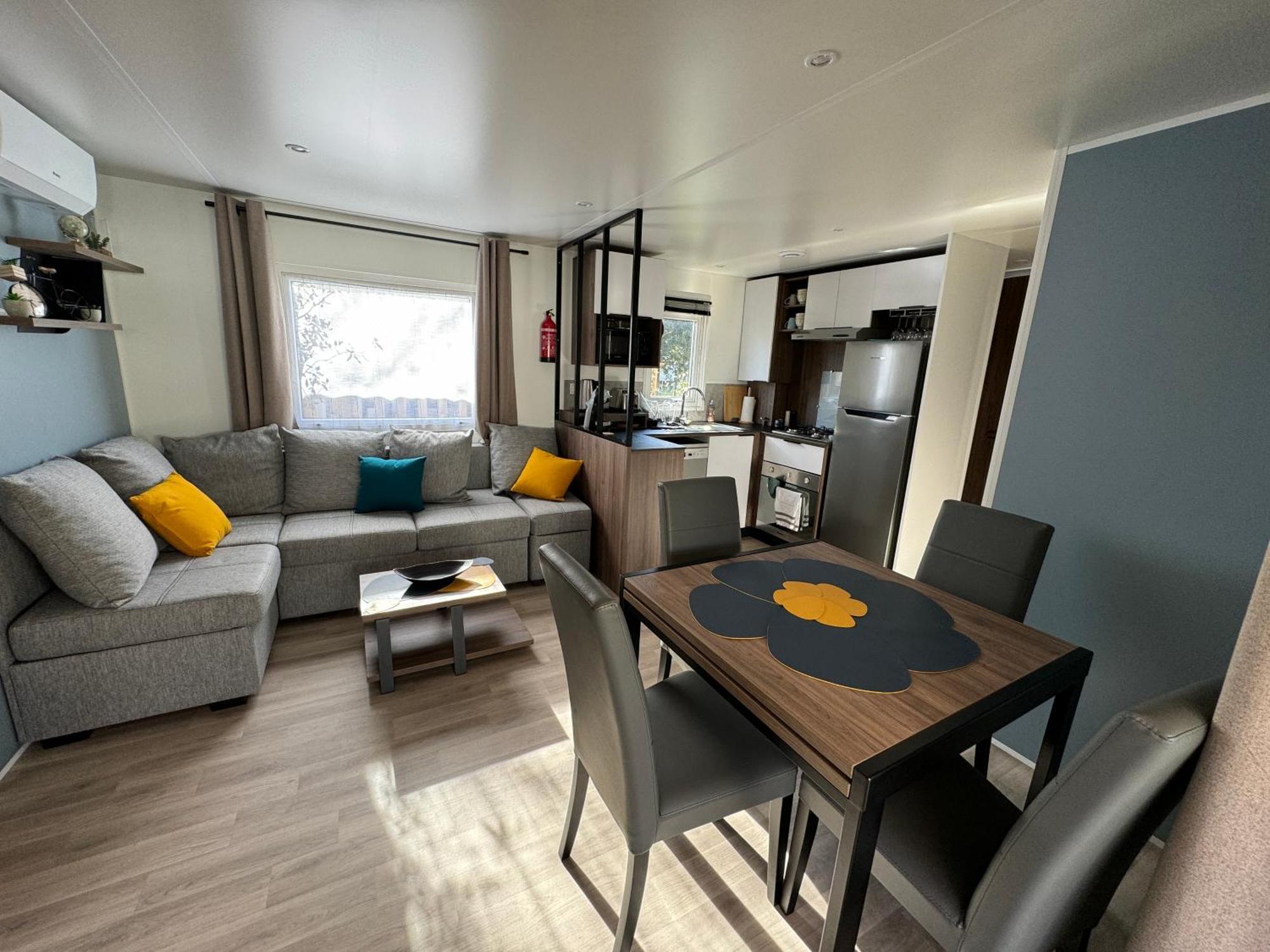 Mobil Home Tout Confort Camping Les Viviers Cap Ferret Lège-Cap-Ferret Eksteriør billede